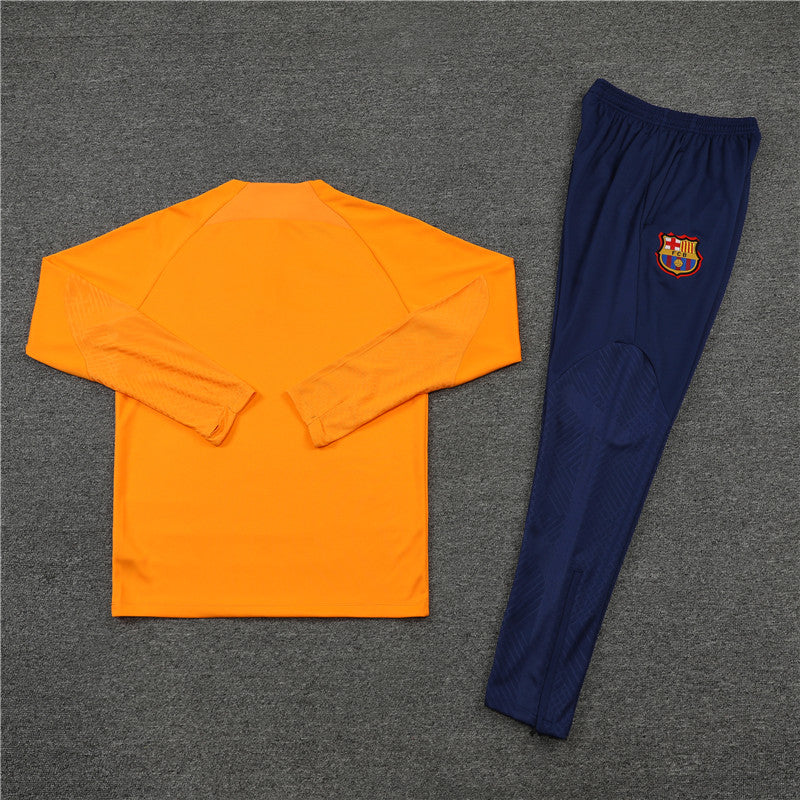 Barcelone - Survêtement - 1/2 Zip - Vue rapprochée