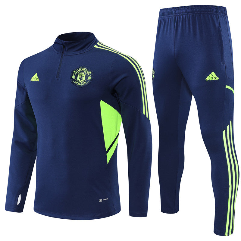 Manchester United - Survêtement - 1/2 Zip - Vue de face