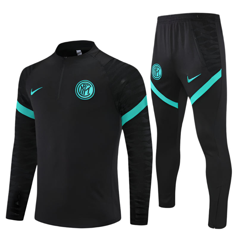 Inter Milan - Survêtement - 1/2 Zip - Vue de face