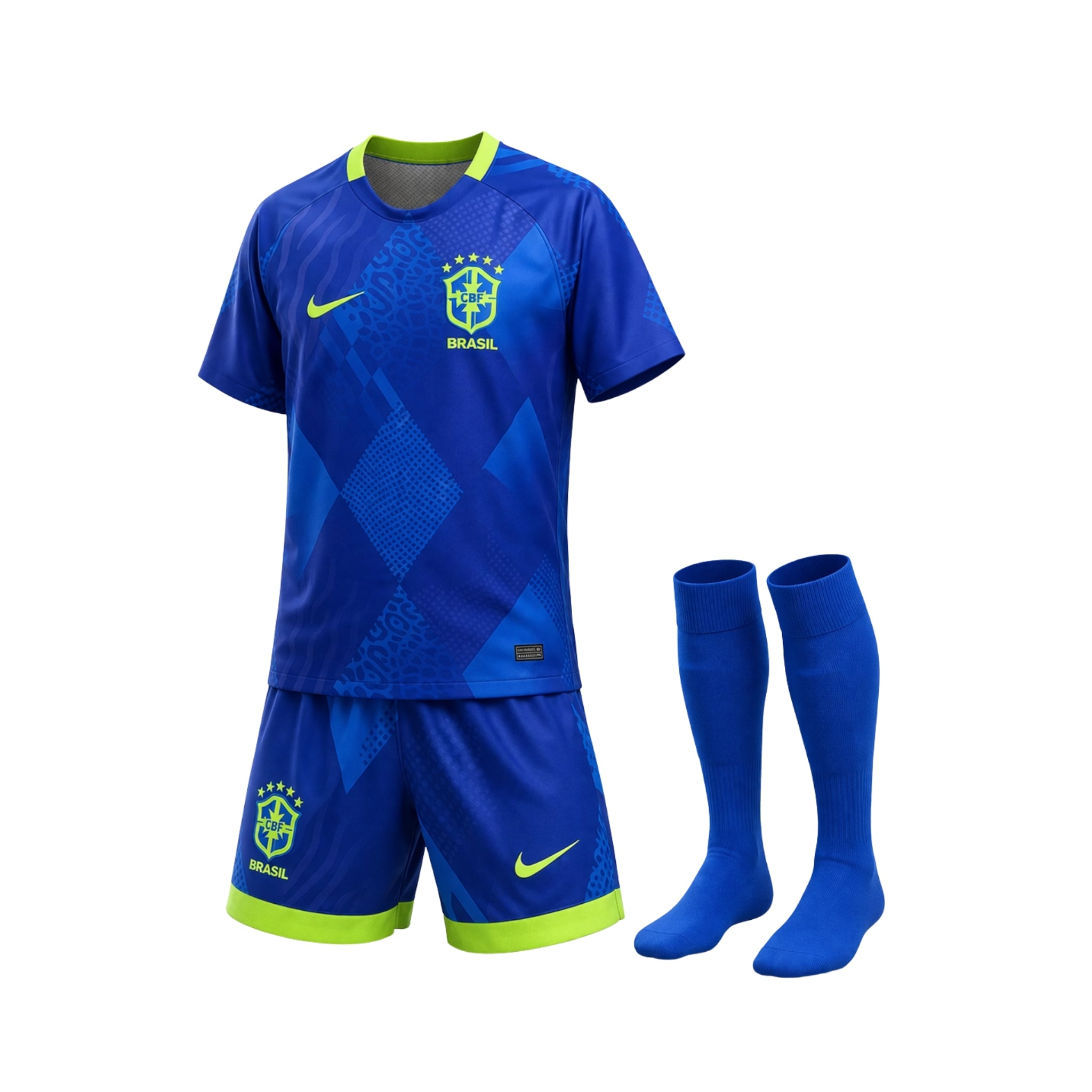 Kit - Brésil Extérieur 25/26 - Vue de face