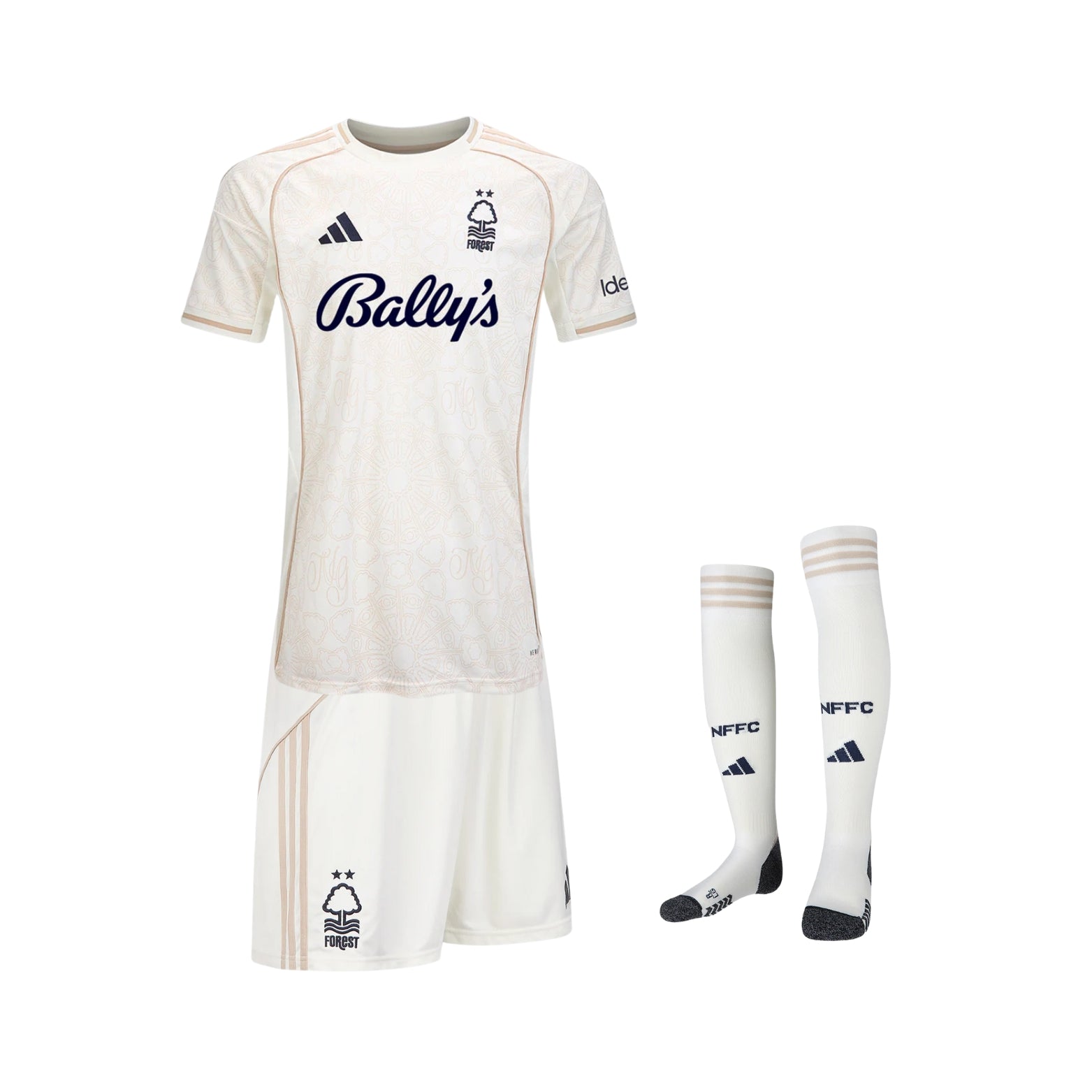 Kit - Nottingham Forest Extérieur 25/26 - Vue de face