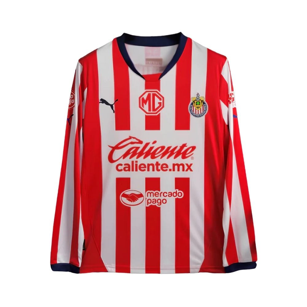 C.D. Guadalajara Chivas Domicile 24/25 - Manches Longues - Vue de face