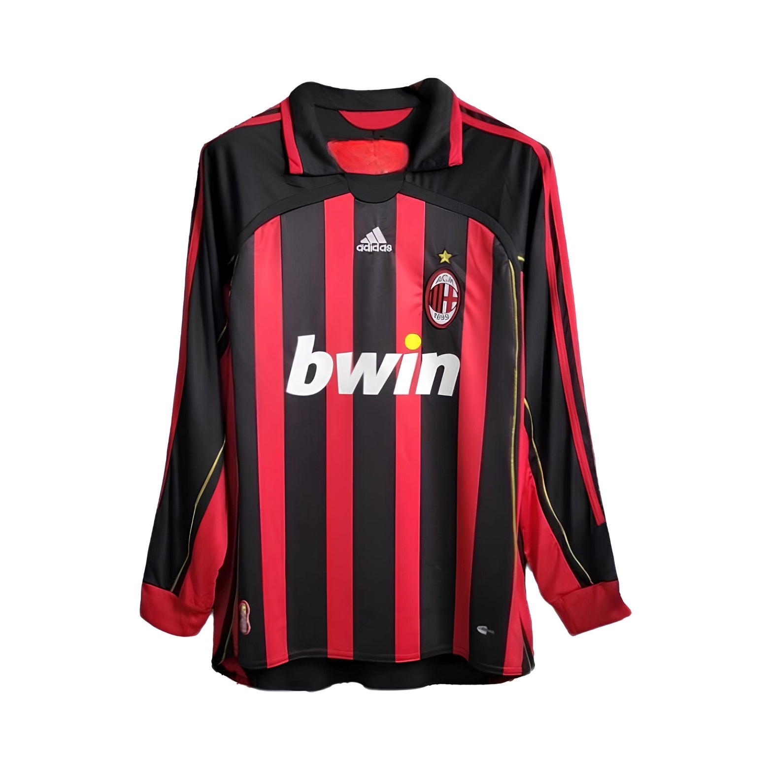 AC Milan Domicile 06/07 - Manches Longues - Vue de face
