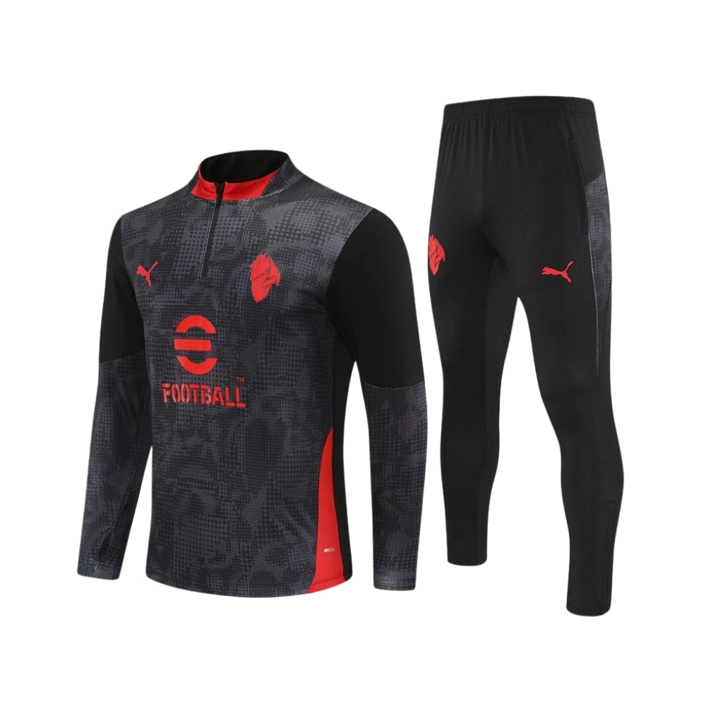 AC Milan 25/26 - Survêtement - 1/2 Zip - Vue de face