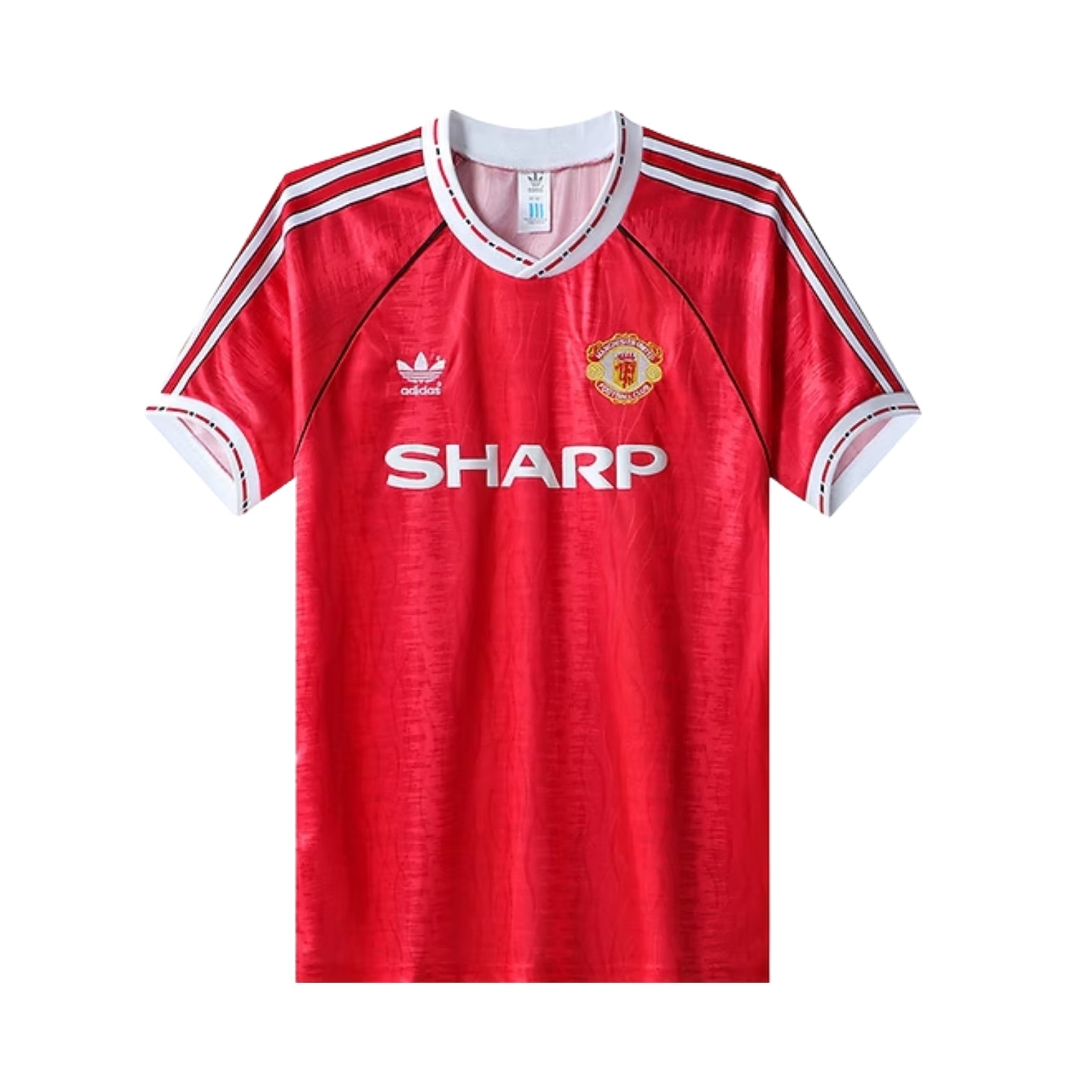 Manchester United Domicile 91/92 - Vue de face