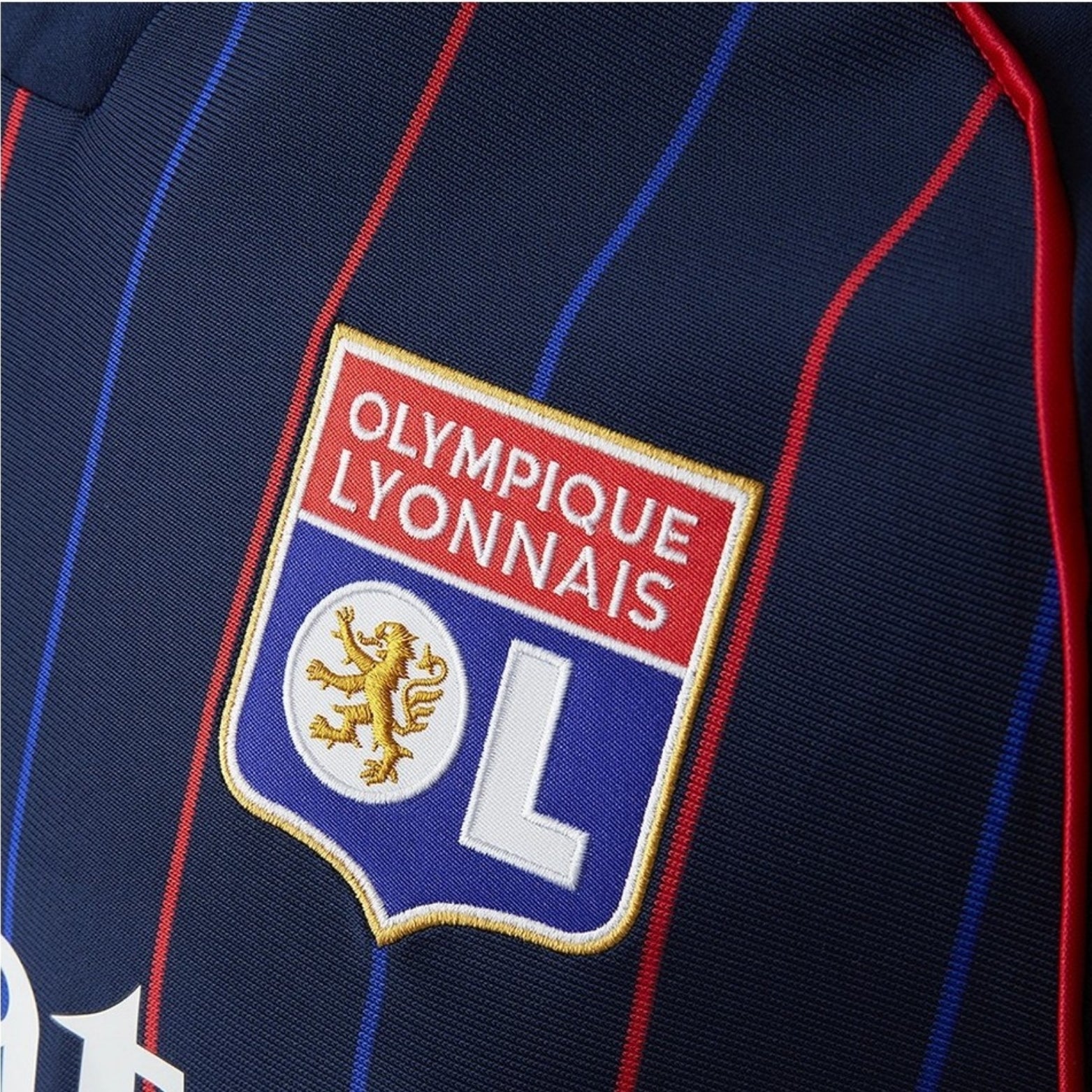 Olympique Lyonnais Extérieur 25/26 - Détail