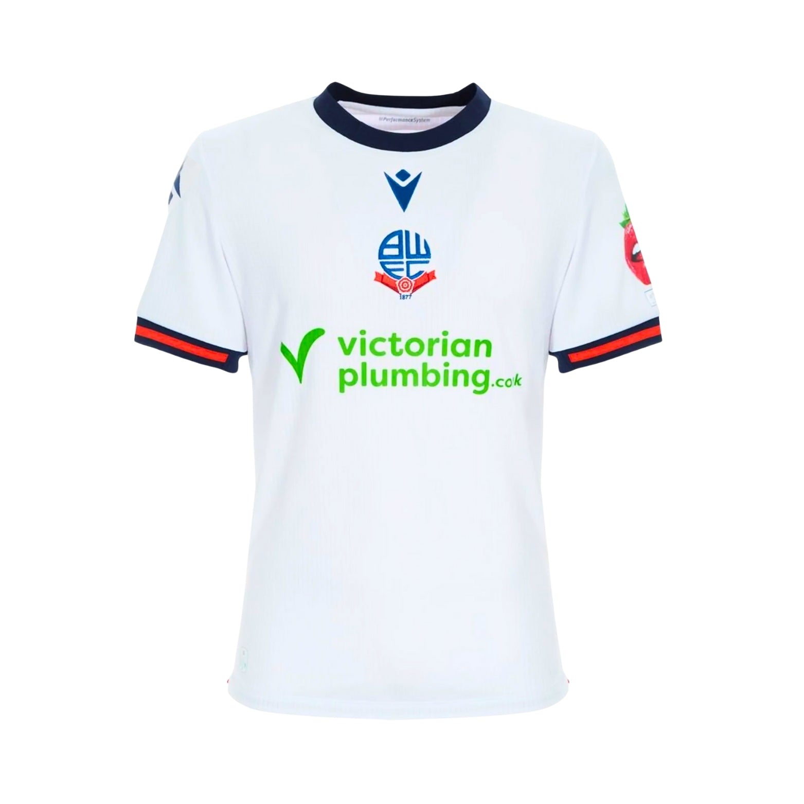 Bolton Wanderers Domicile 24/25 - Vue de face