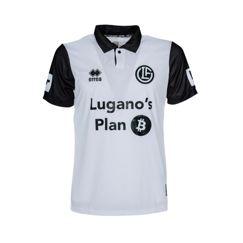 FC Lugano Extérieur 25/26 - Vue de face