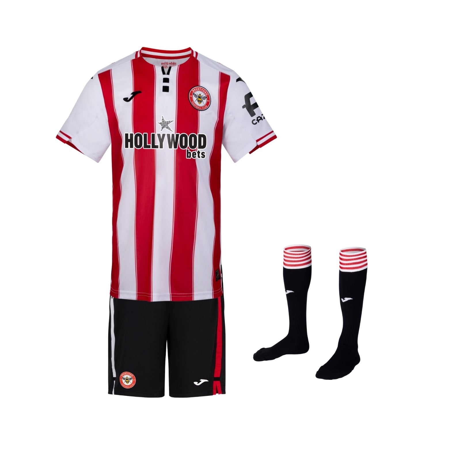 Kit - Brentford Domicile 25/26 - Vue de face