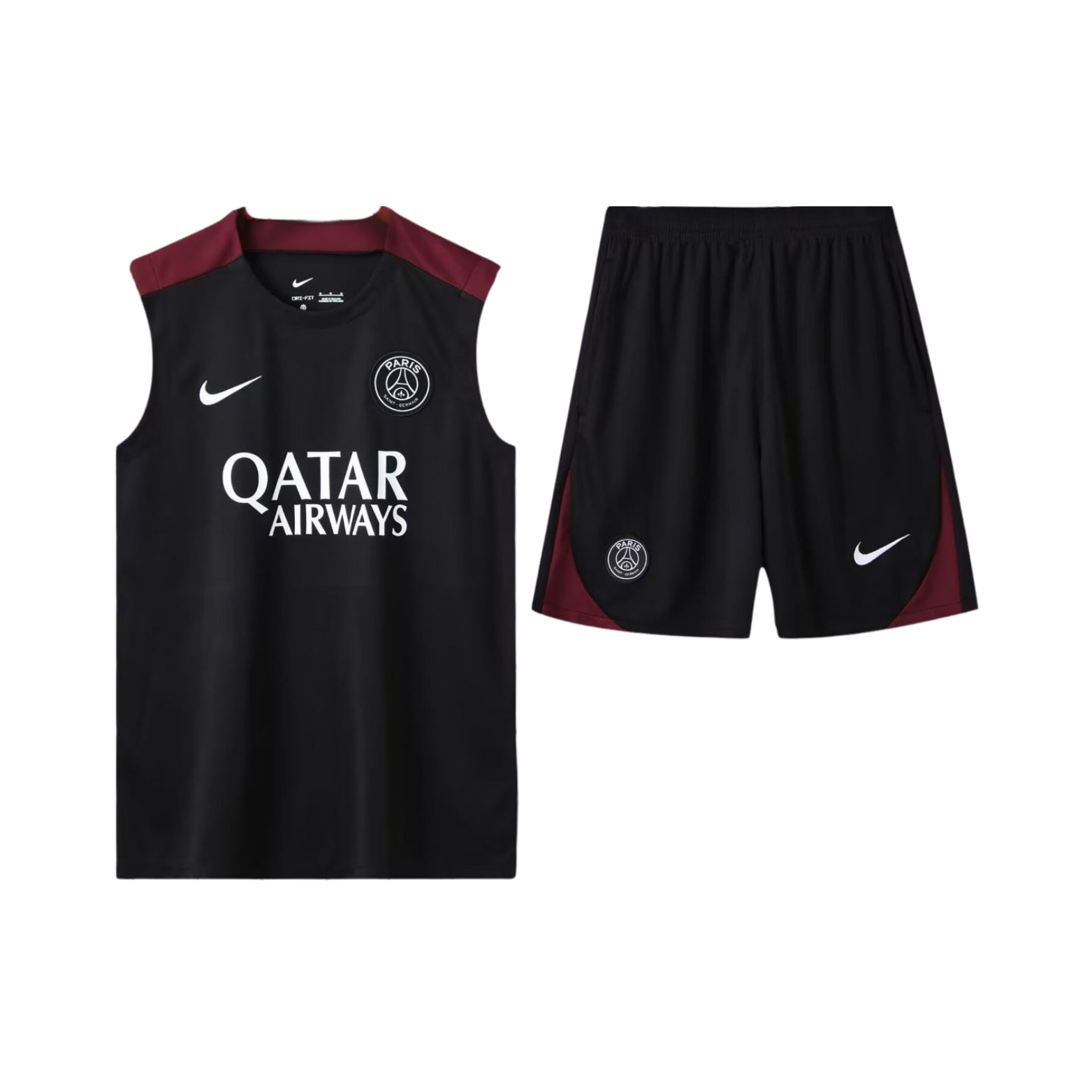 PSG 25/26 - Équipement de Entraînement - Manches Cava - Vue de face