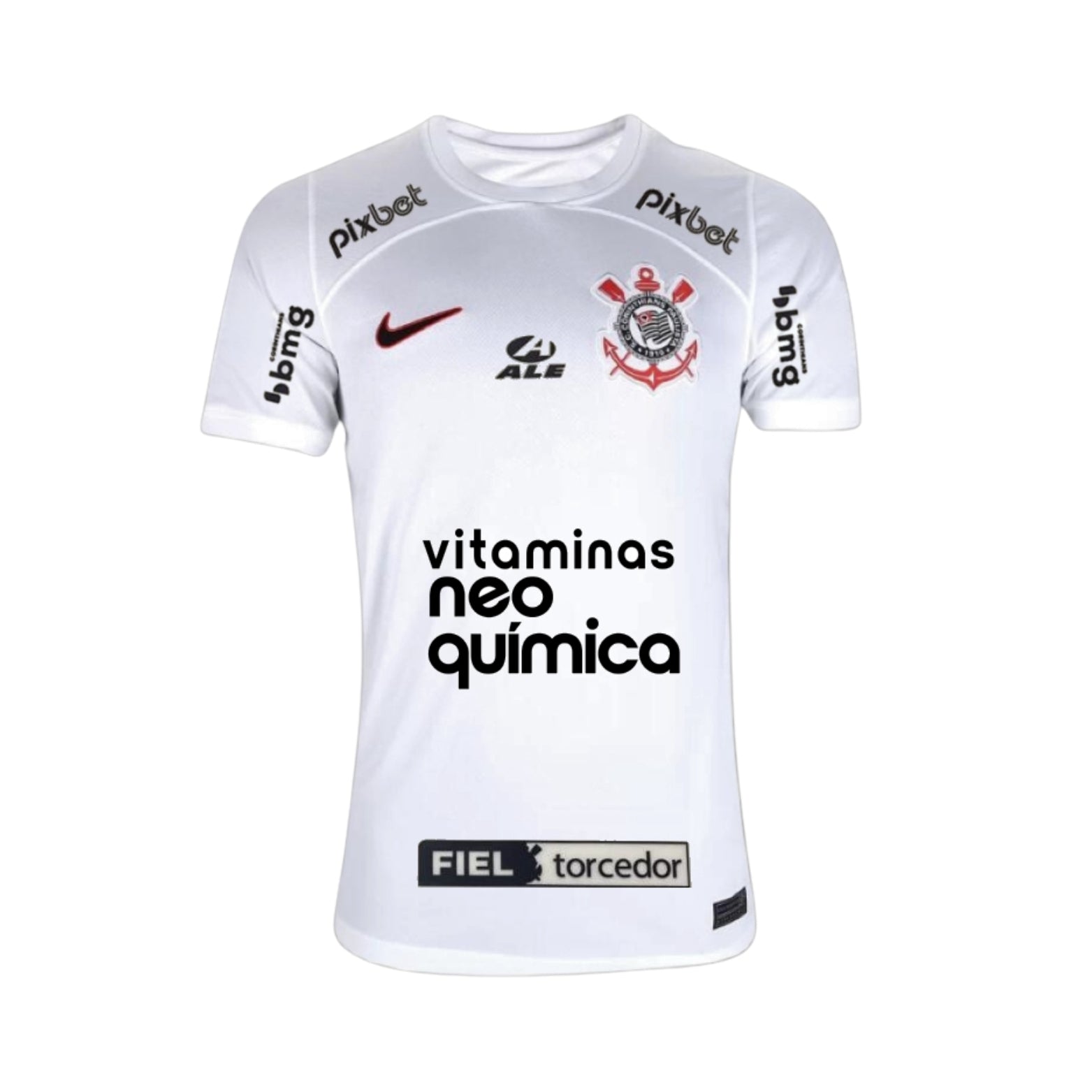Corinthians Domicile 23/24 - Tous les Sponsors - Vue de dos