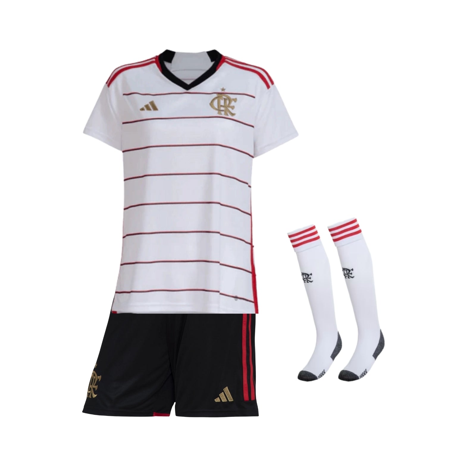 Kit - Flamengo Extérieur 23/24 - Vue de face
