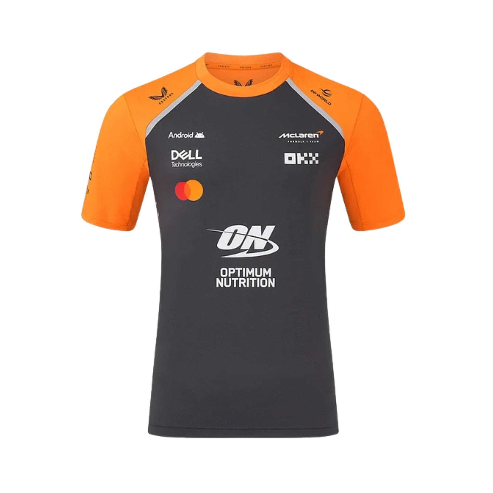 T-Shirt McLaren F1 2025 - Noir - Vue de face