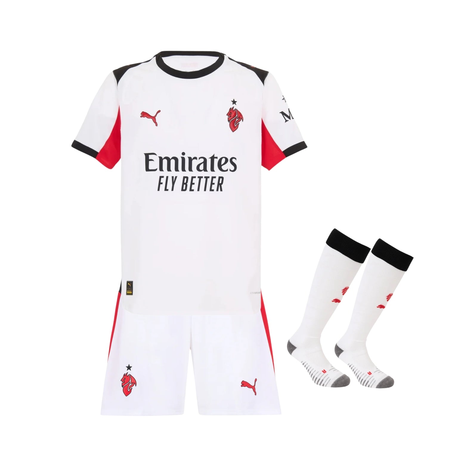 Kit - AC Milan Extérieur 25/26 - Vue de face