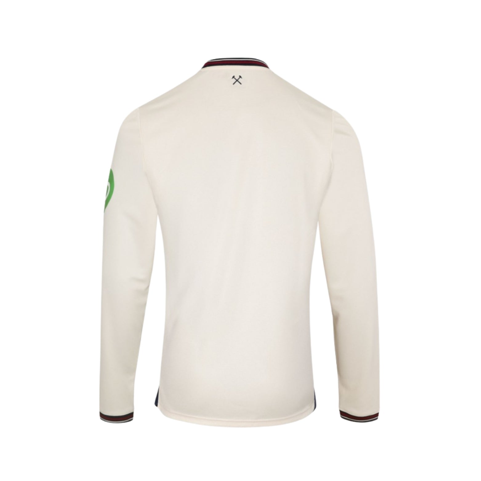 West Ham United Extérieur 25/26 - Tous les Sponsors - Manches Longues - Vue de dos