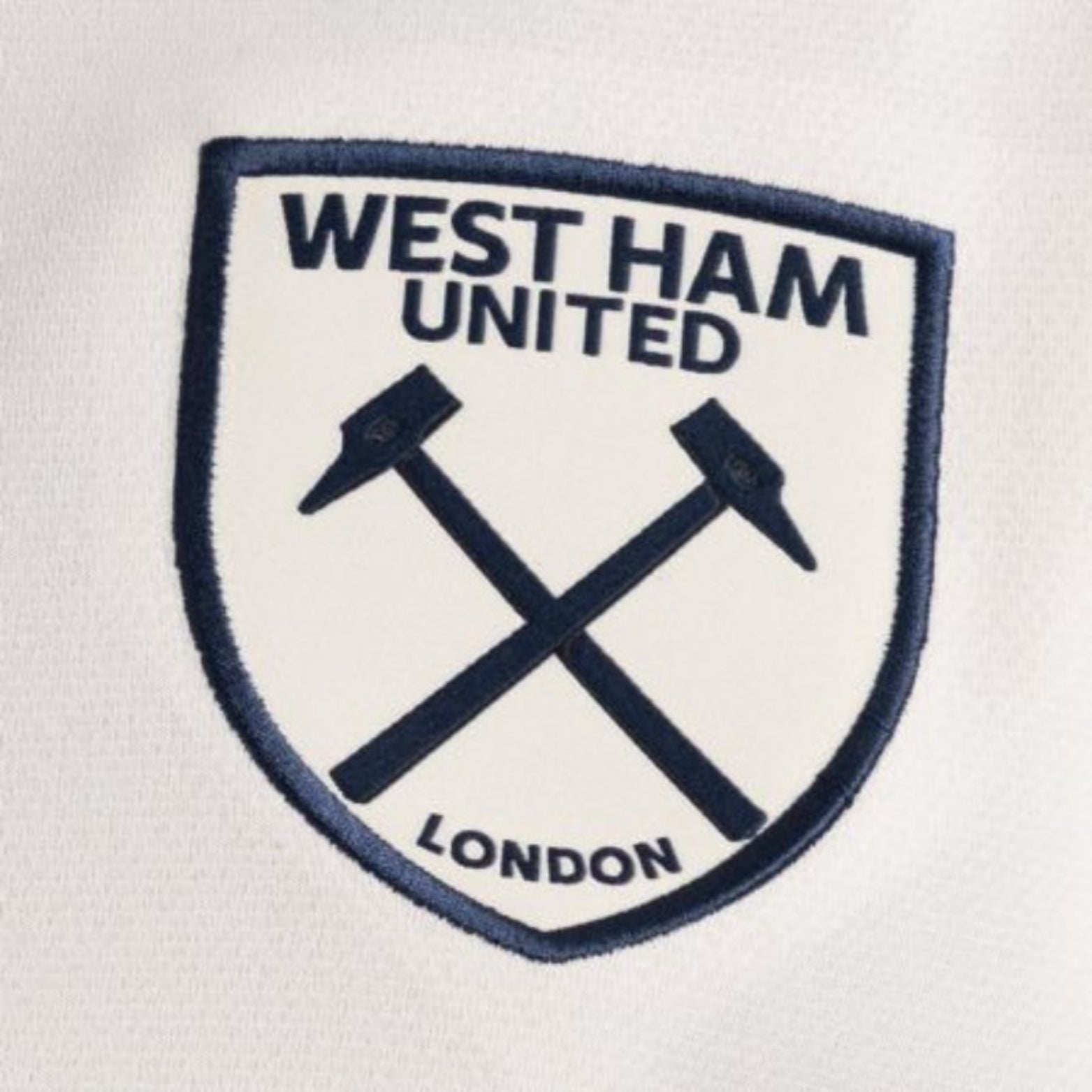 West Ham United Extérieur 25/26 - Tous les Sponsors - Manches Longues - Détail
