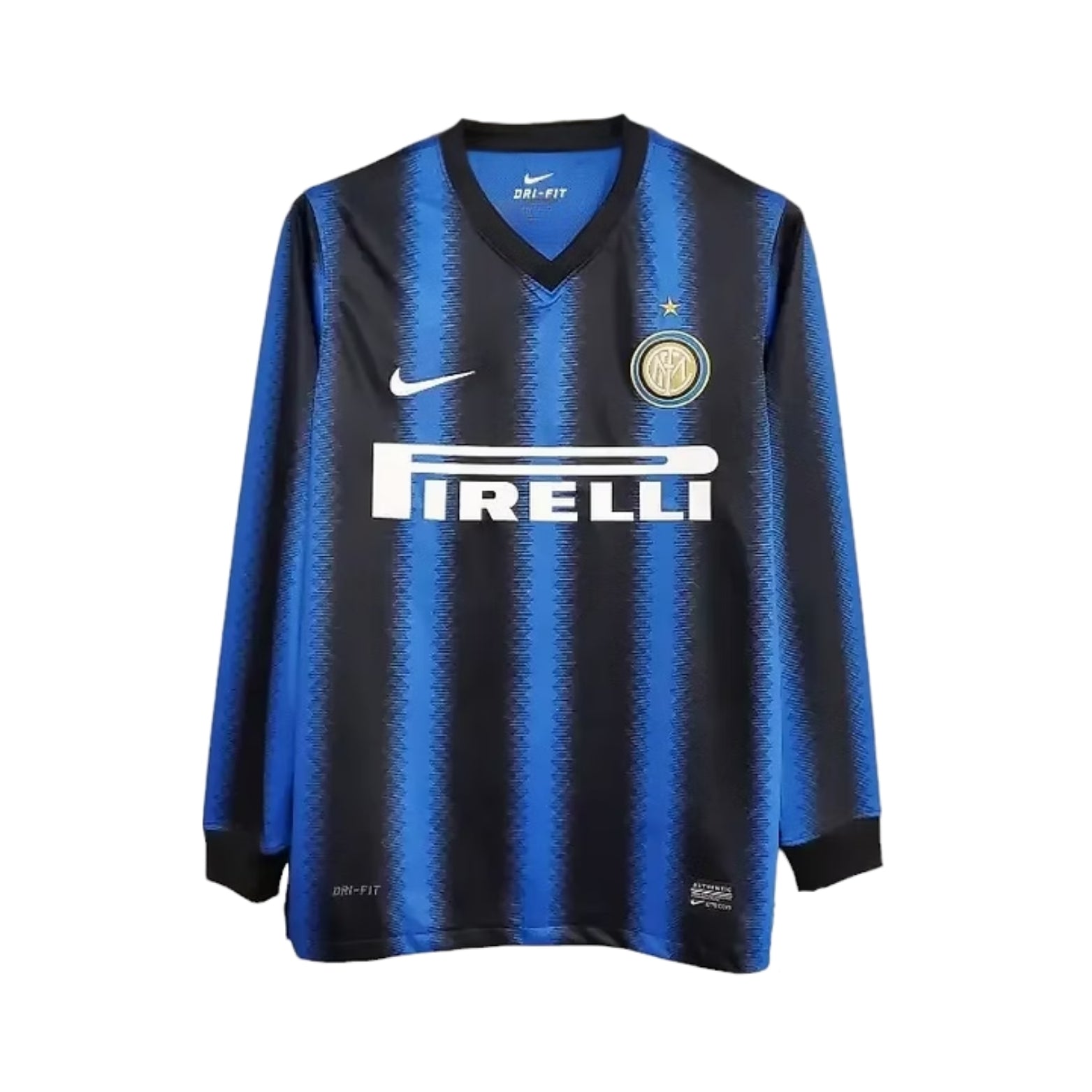 Inter Milan Domicile 10/11 - Manches Longues - Vue de face