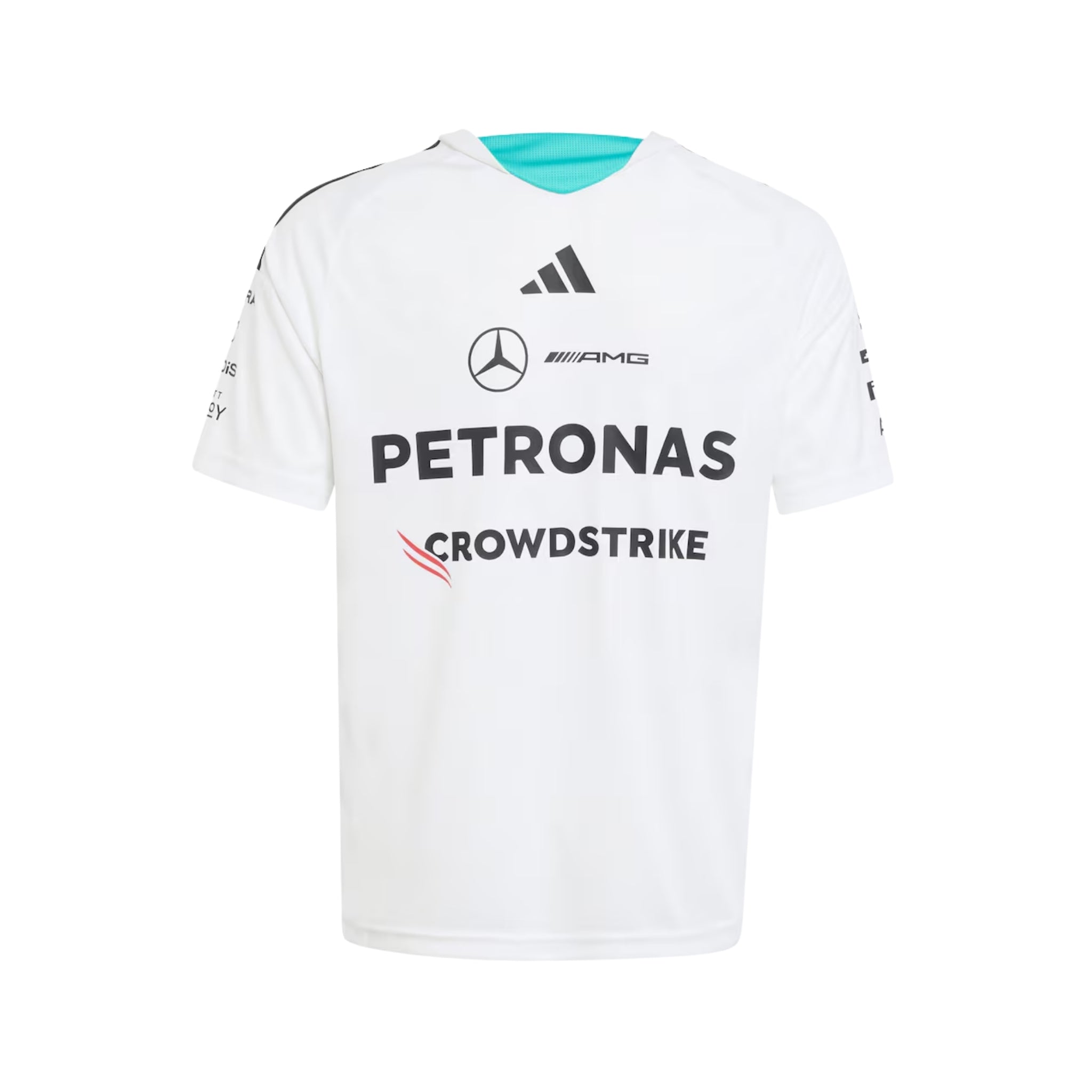 T-Shirt Mercedes AMG Petronas F1 2026 - Blanc - Vue de dos