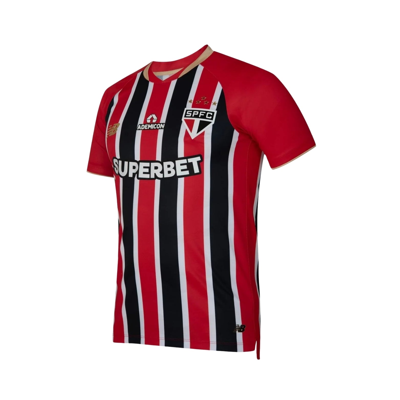 São Paulo Extérieur 25/26 - Tous les Sponsors - Vue de face
