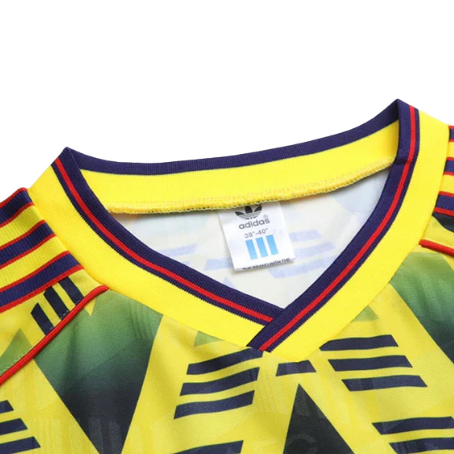 Arsenal Extérieur 91/92 - Manches Longues - Détail