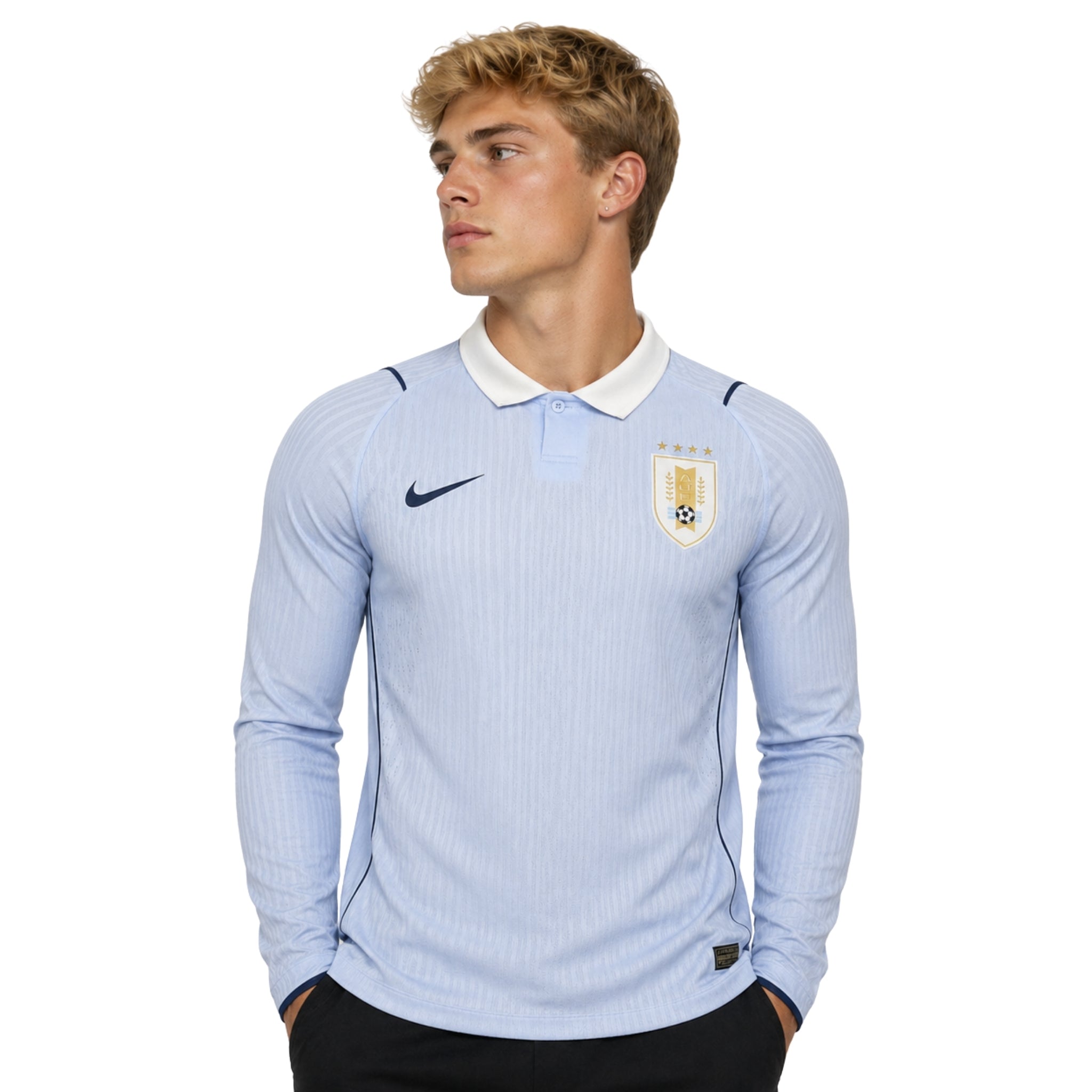Uruguay Home 26/27 - World Cup 2026 - Long Sleeve - Player Version