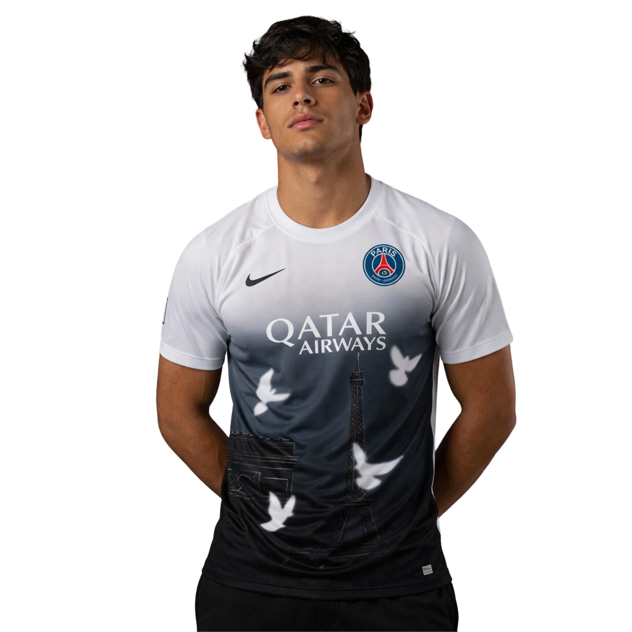PSG Avant-Match 26/27 - Vue de dos