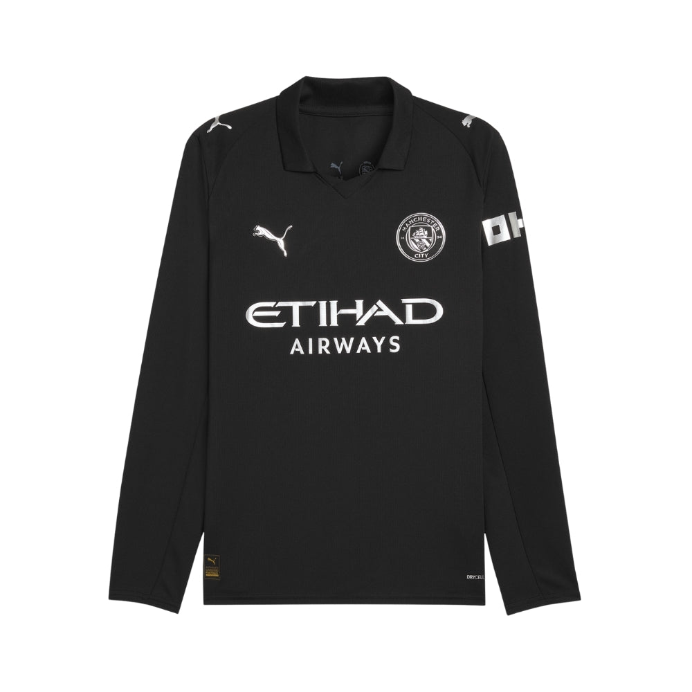 Manchester City Extérieur 25/26 - Manches Longues - Vue de face