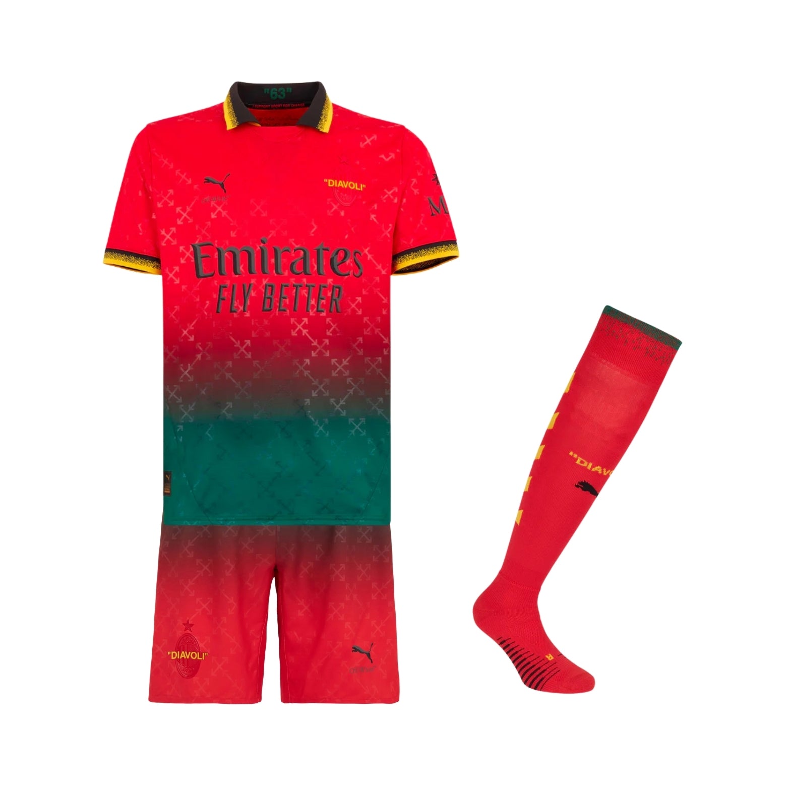 Kit - AC Milan Édition Speciale 24/25 - Vue de face