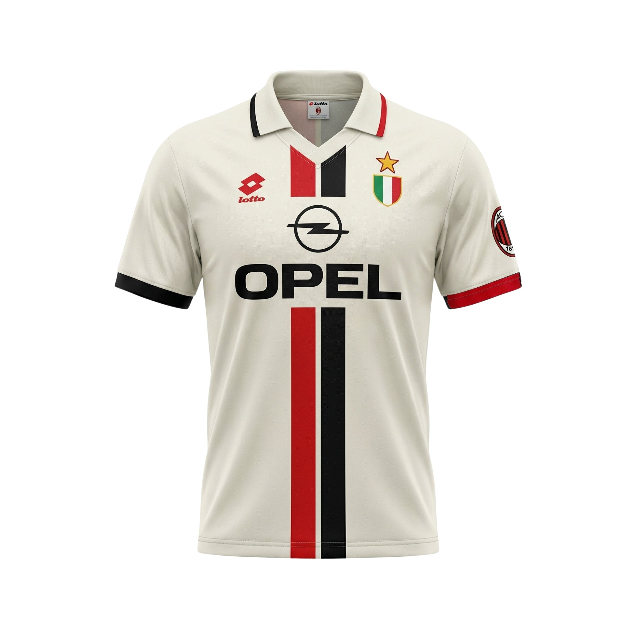 AC Milan Extérieur 95/96 - Vue de face