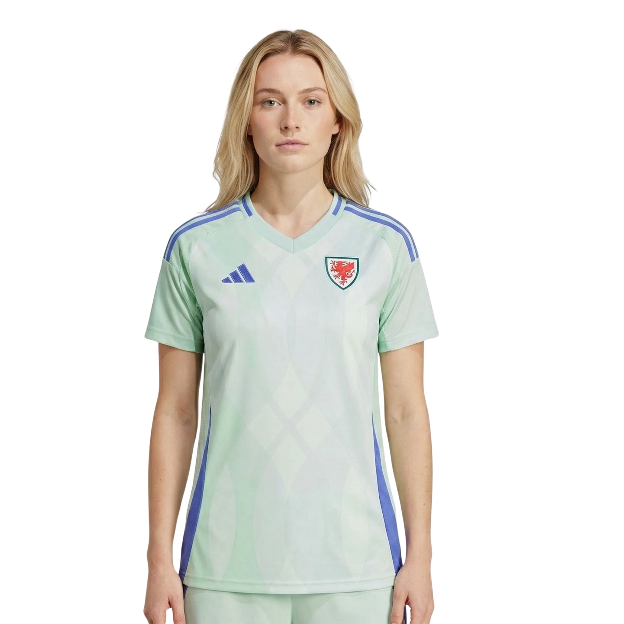 Pays de Galles Extérieur 25/26 - Euro Féminine 2025 - Vue de dos