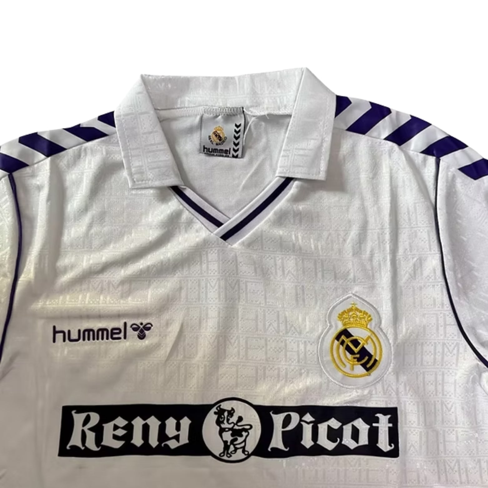 Real Madrid Domicile 89/90 - Détail