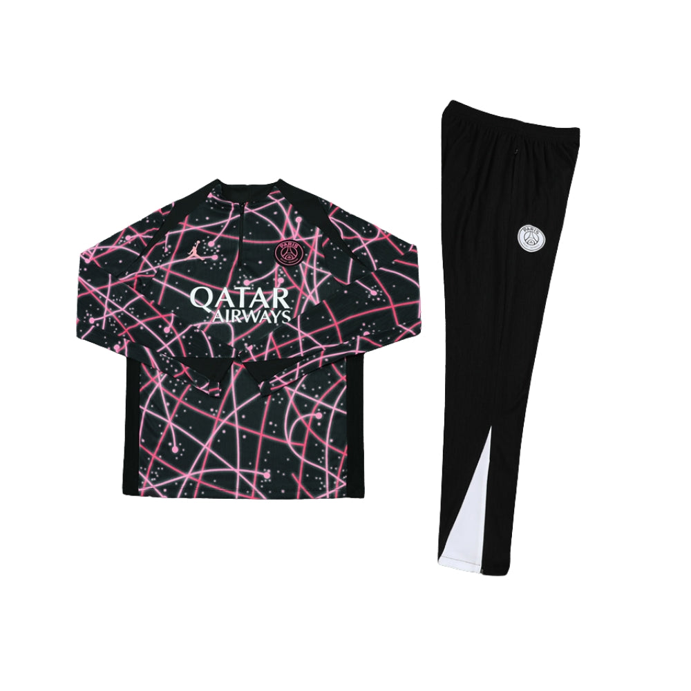 PSG 25/26 - Survêtement - 1/2 Zip - Détail