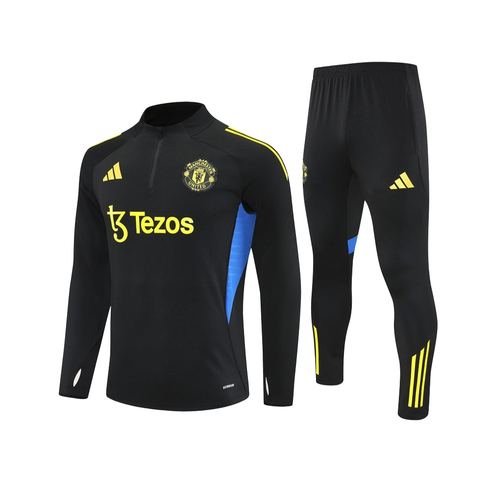Manchester United 25/26 - Survêtement - 1/2 Zip - Vue de face