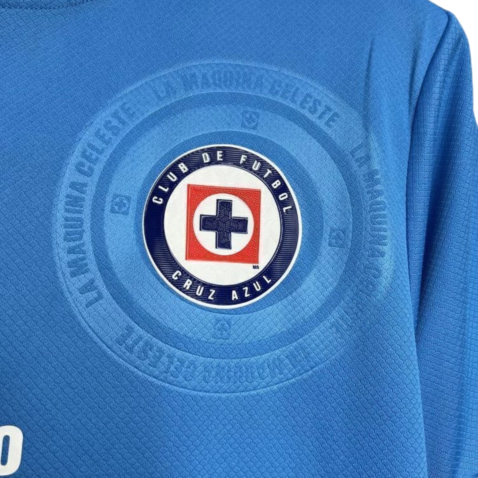 Cruz Azul Domicile 24/25 - Vue rapprochée