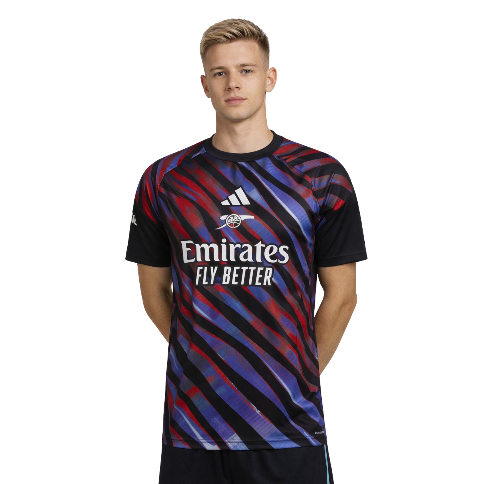 Arsenal Avant-Match 26/27 - Vue de dos