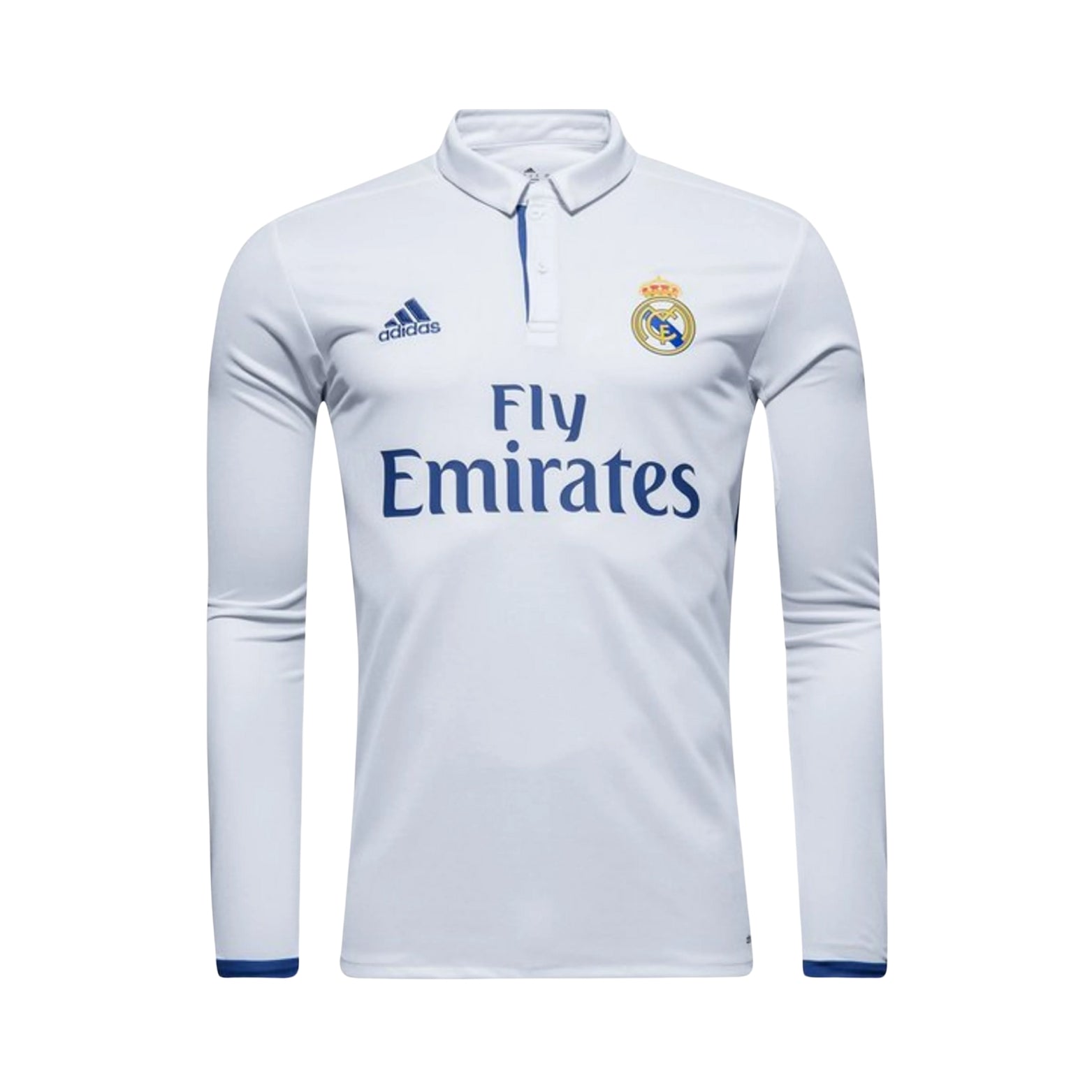 Real Madrid Domicile 16/17 - Manches Longues - Vue de face