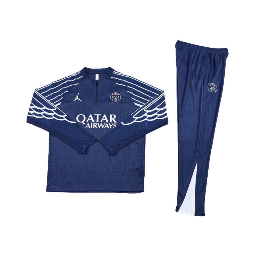 PSG 25/26 - Survêtement - 1/2 Zip - Détail