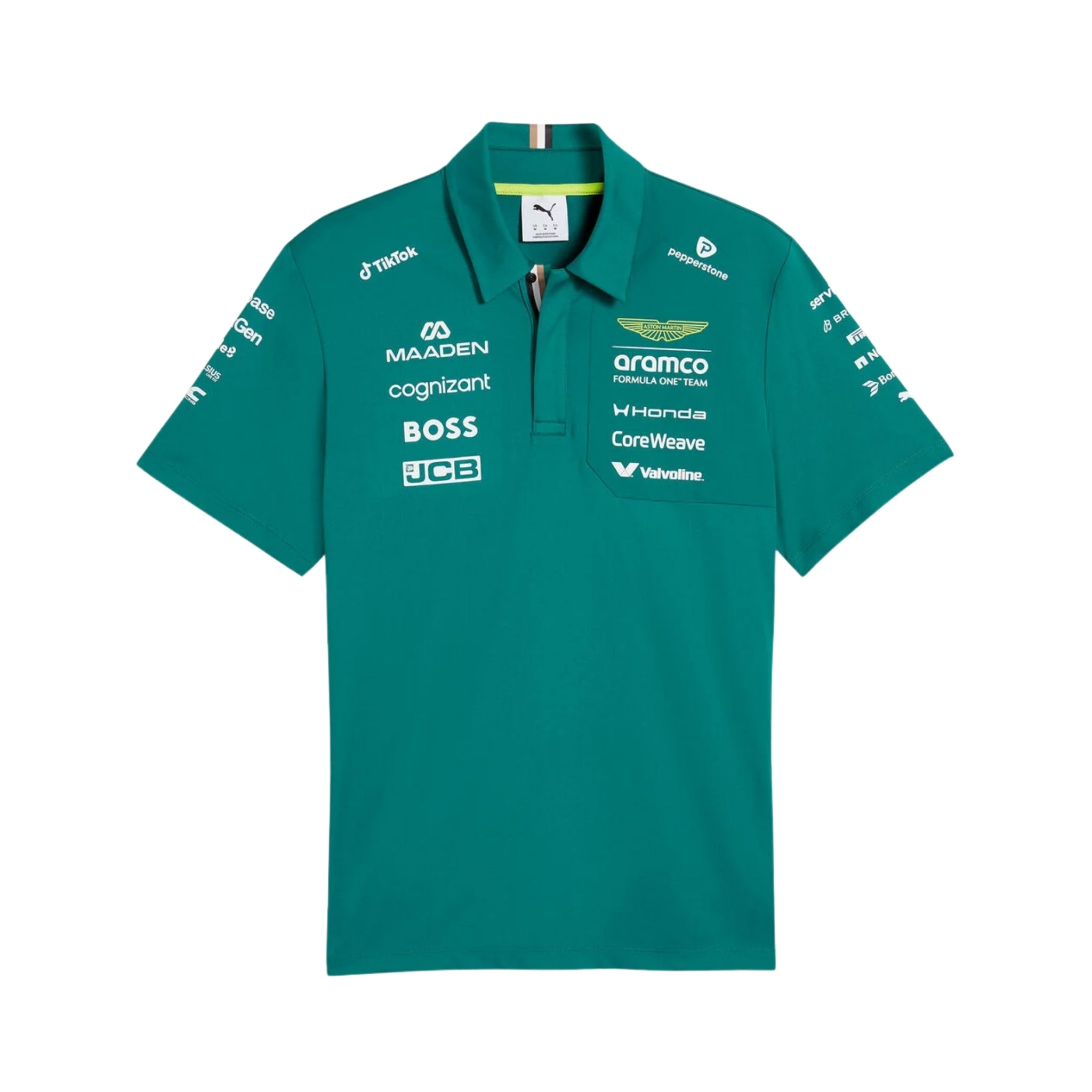 Polo Shirt Aston Martin F1 2026 - Équipe Feminine - Vue de face