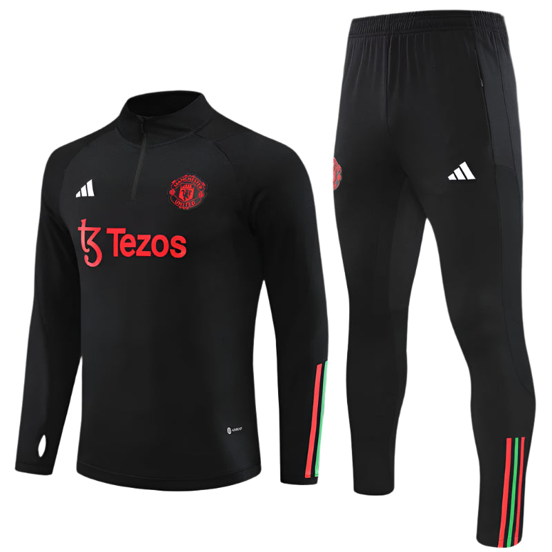 Manchester United - Survêtement - 1/2 Zip - Vue de face