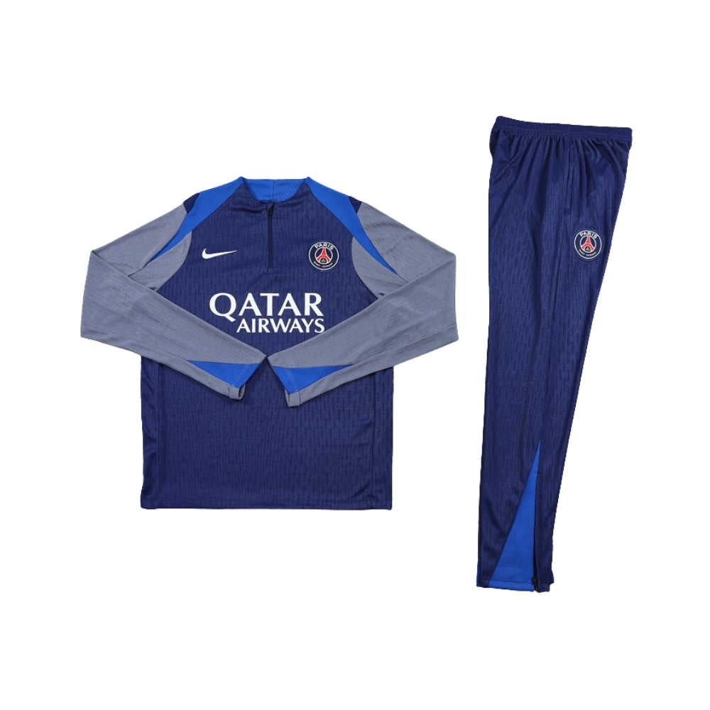 PSG 25/26 - Survêtement - 1/2 Zip - Détail