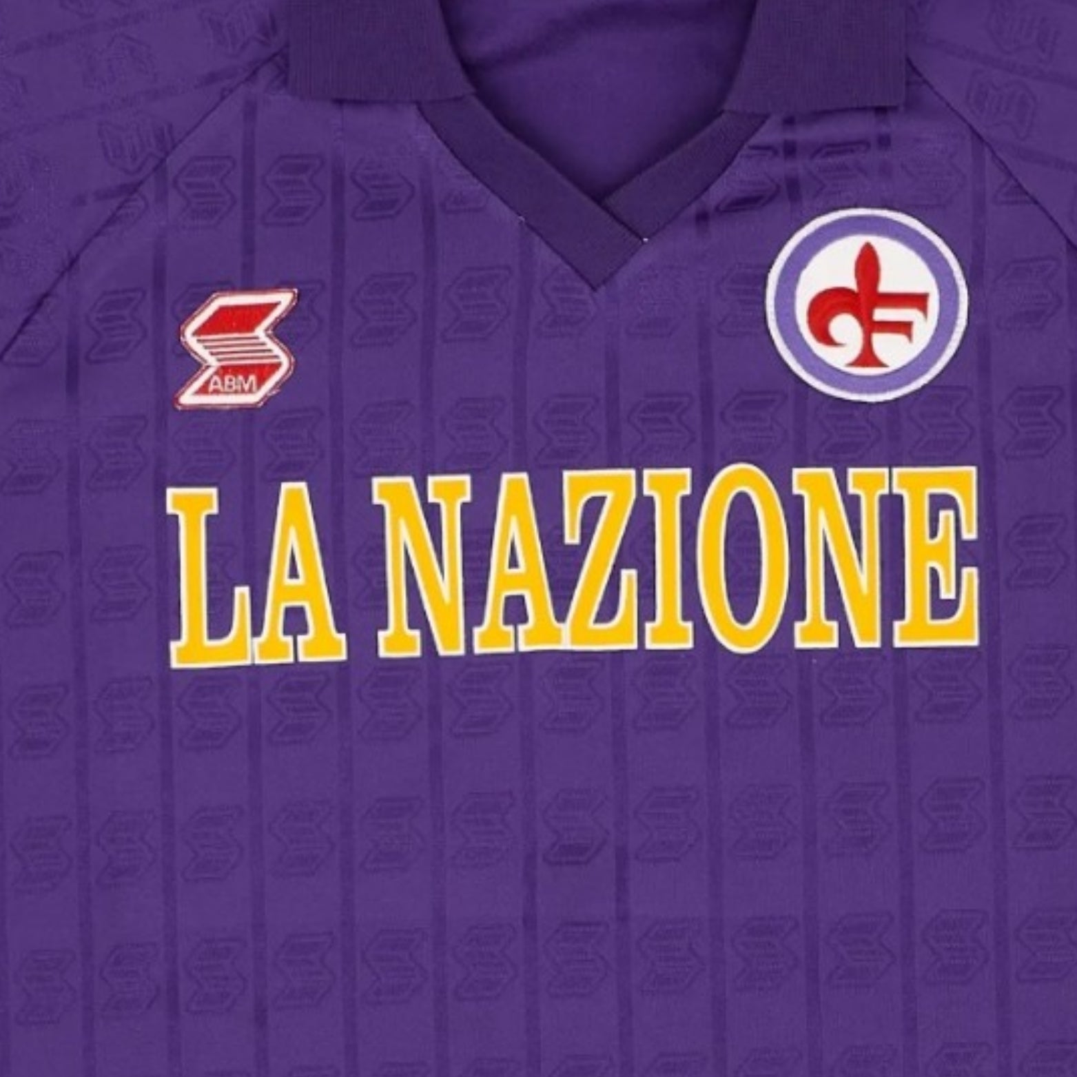 Fiorentina Domicile 89/90 - Détail