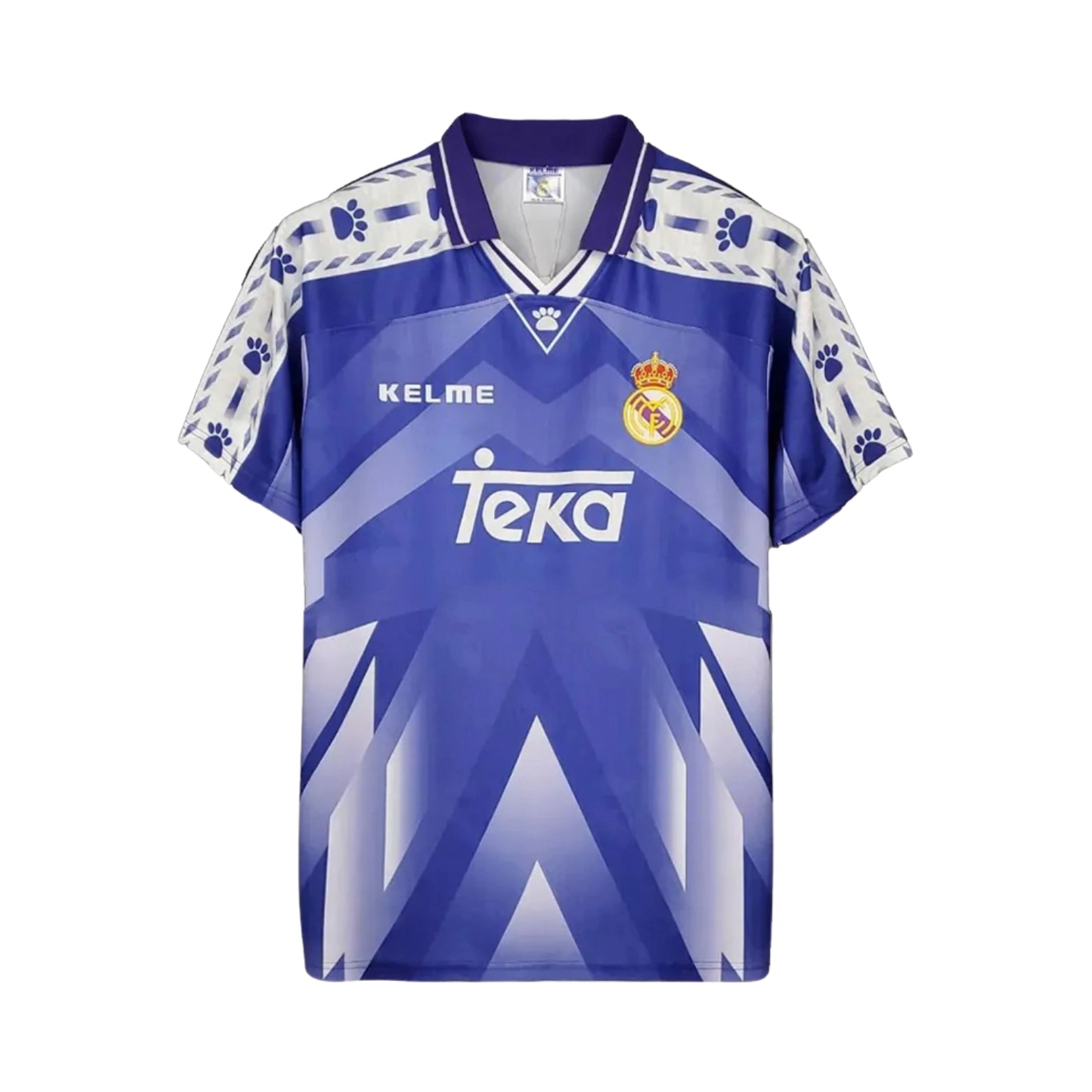 Real Madrid Extérieur 96/97 - Vue de face