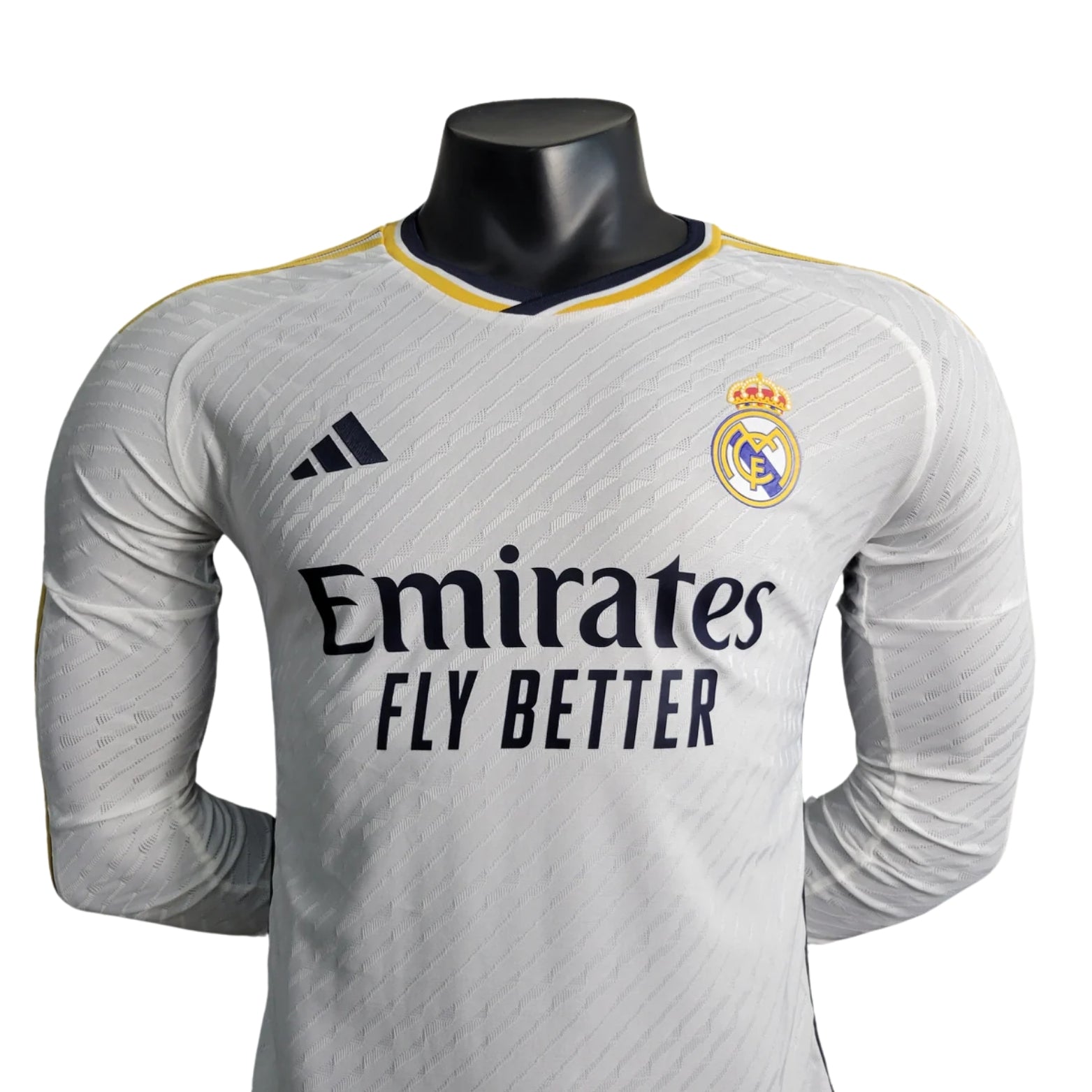 Real Madrid Domicile 23/24 - Manches Longues - Détail