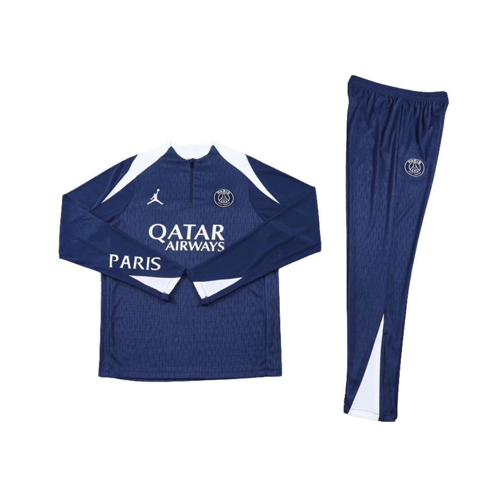 PSG 25/26 - Survêtement - 1/2 Zip - Détail