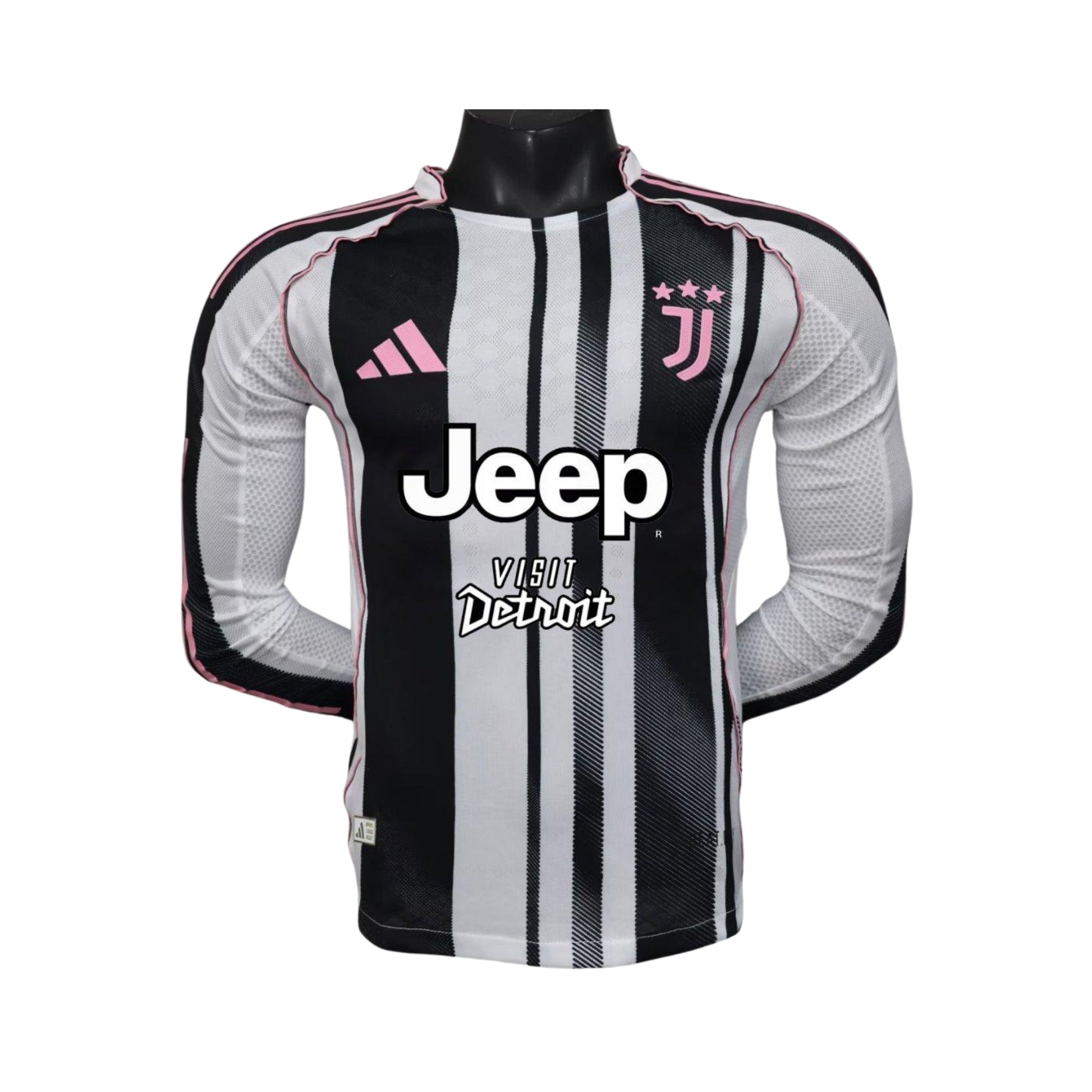 Juventus Domicile 25/26 - Manches Longues - Vue de face