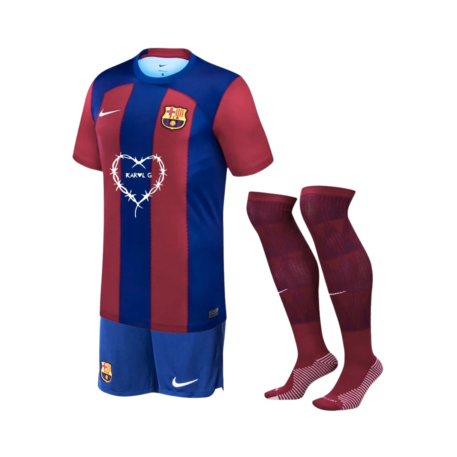 Kit - Barcelone Édition Spéciale 23/24 - Vue de face