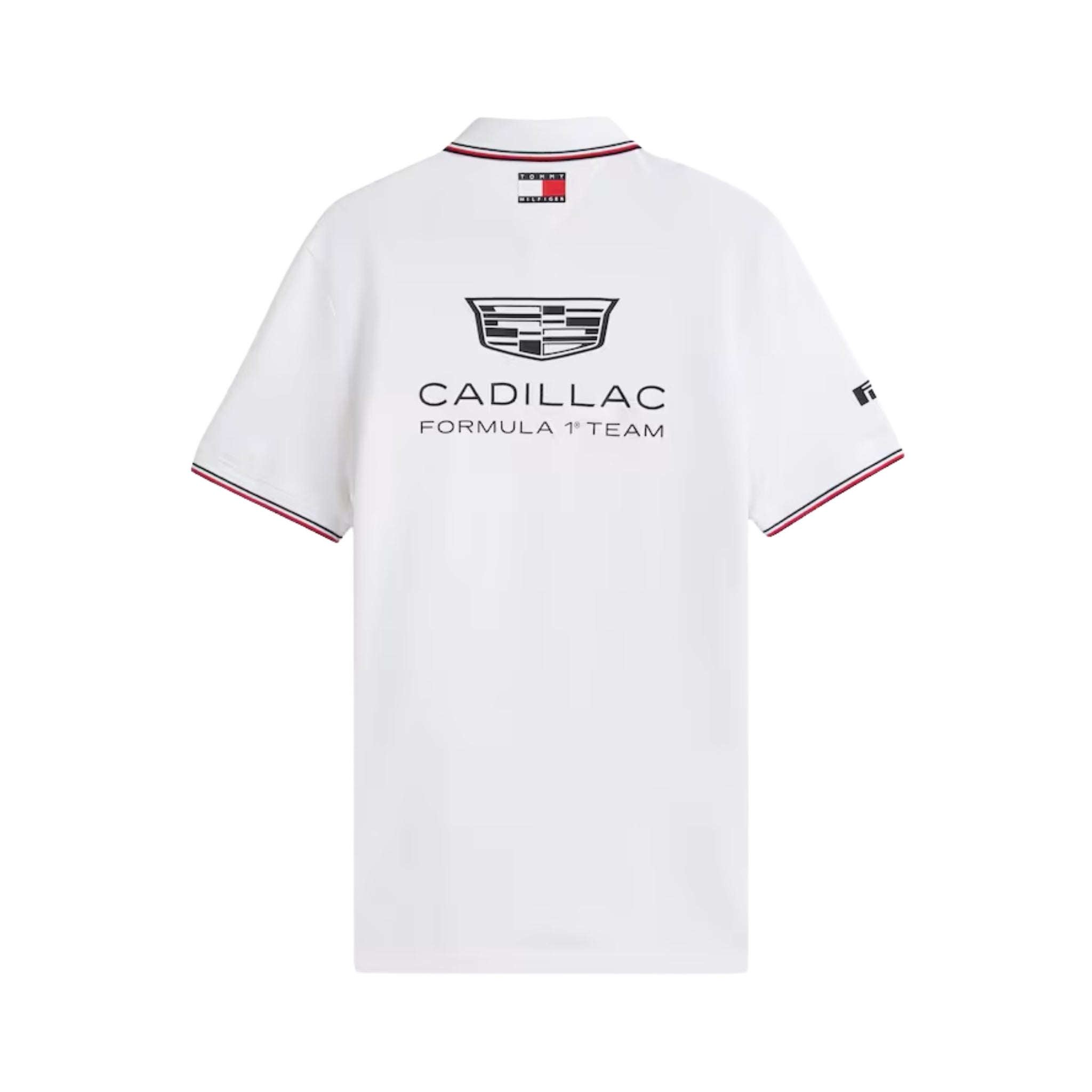 Polo Shirt Cadillac F1 2026 - Blanc - Vue de dos