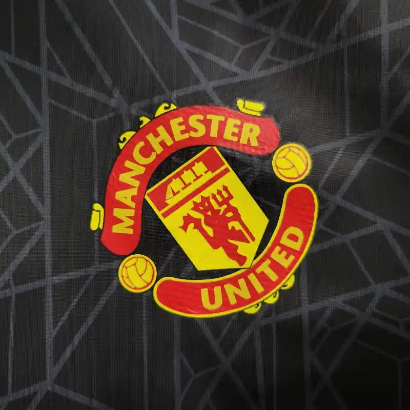 Coupe-Vent Réversible - Manchester United - Vue rapprochée