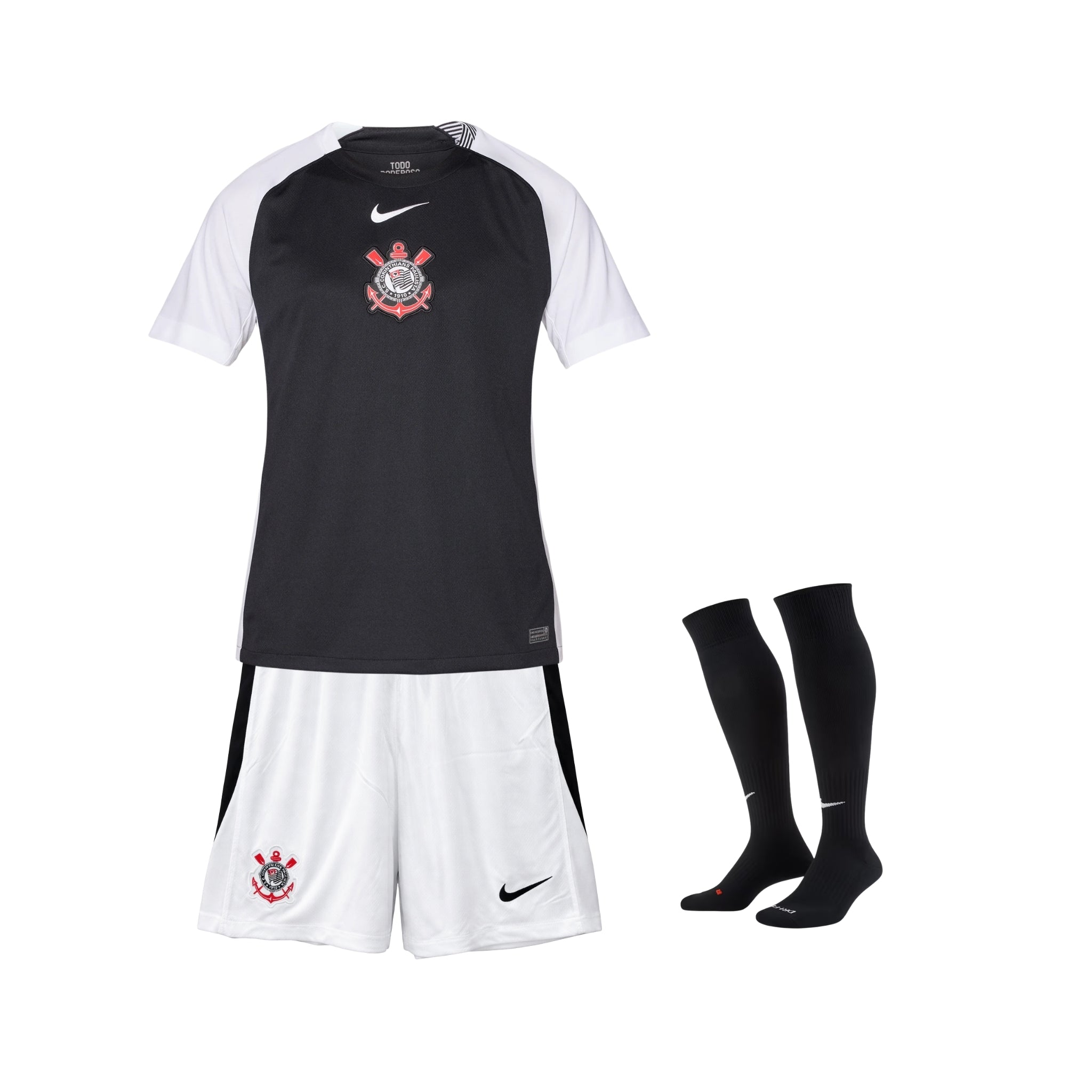 Kit - Corinthians Extérieur 25/26 - Vue de face