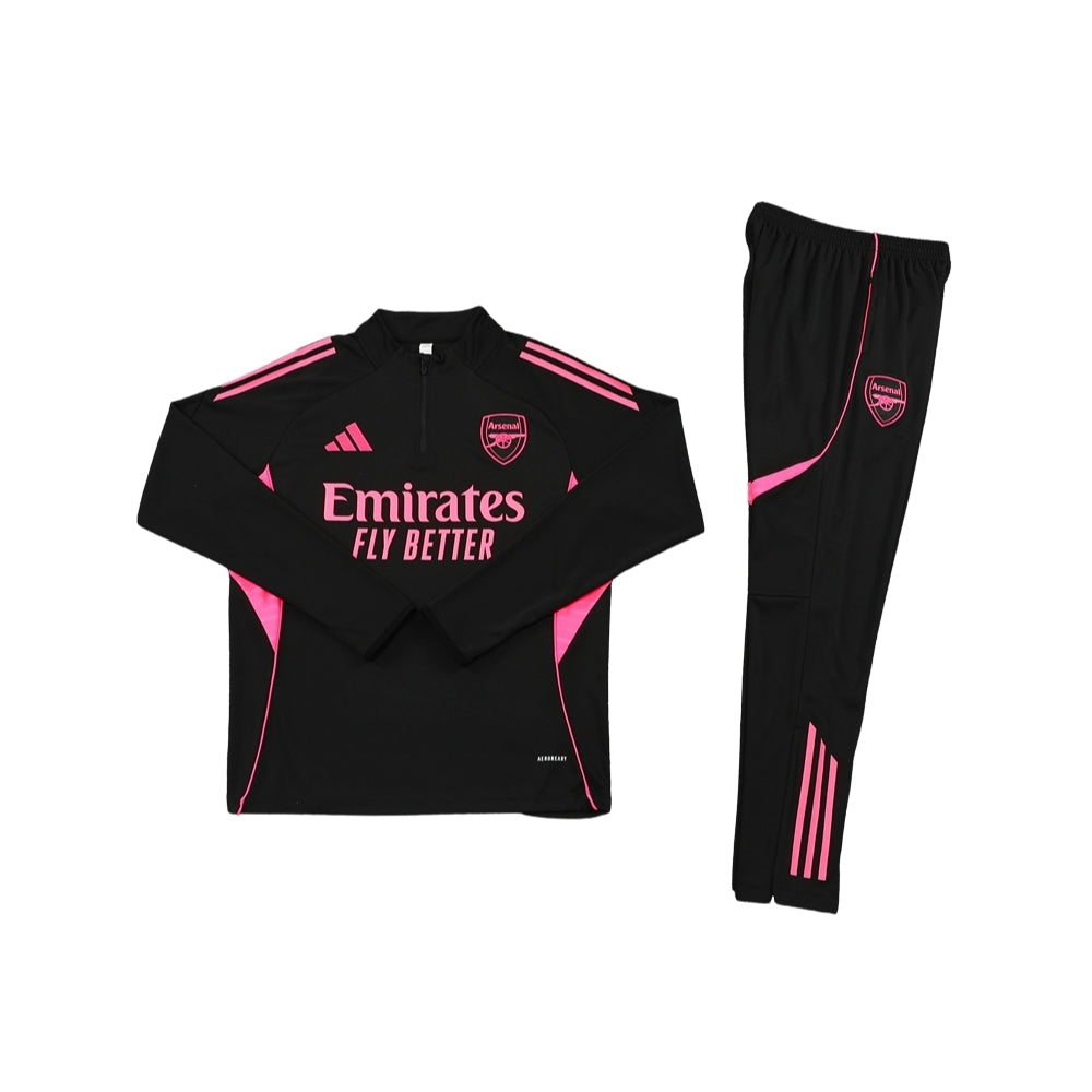 Arsenal 25/26 - Survêtement - 1/2 Zip - Détail